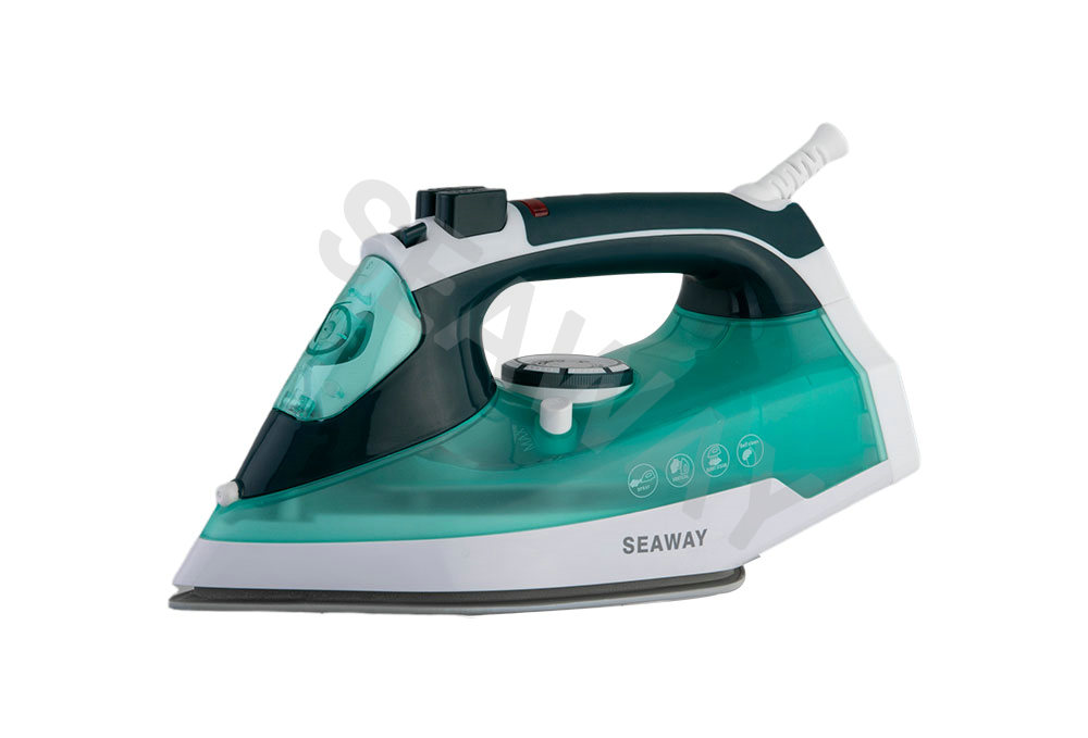 SW-301 2600W Pemegang pegangan lembut seterika wap tidak melekat