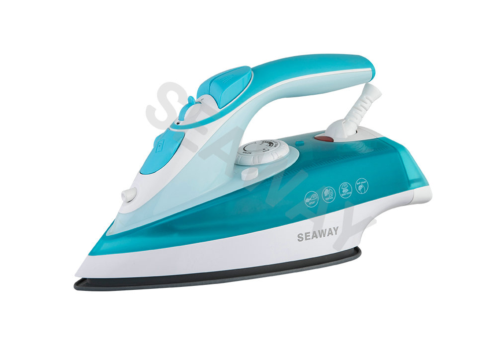 SW-3288 1100W-2600W Open Handle Steam Iron With Soft Grip Handle
