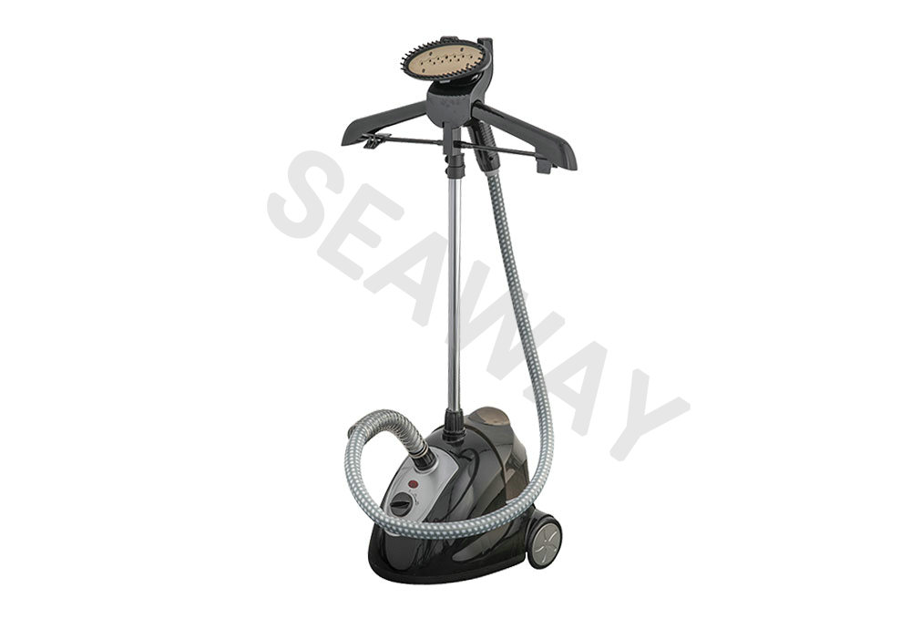 SWS-801 1500W Rolling Casters Untuk Mobiliti Stand Garment Steamer